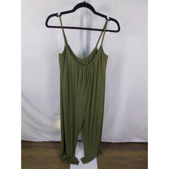 Kali Reve Olive Boho Jumpsuit M/L - Green - Excellent - Witchcore Earth - Picture 5 of 11